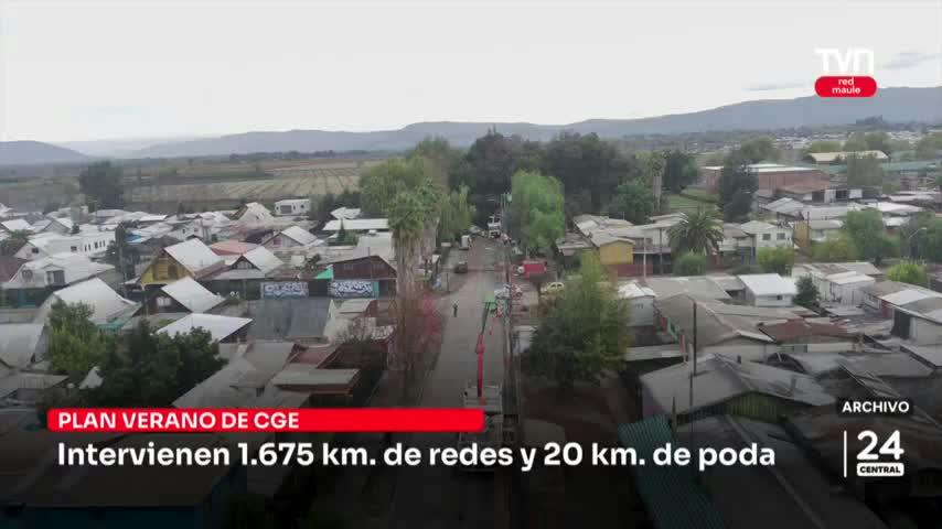 CGE interviene 1.675 km. de redes y 20 km. de poda