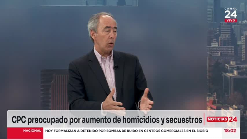 Presidente de la CPC: “Se debe actuar con fuerza frente a la delincuencia”