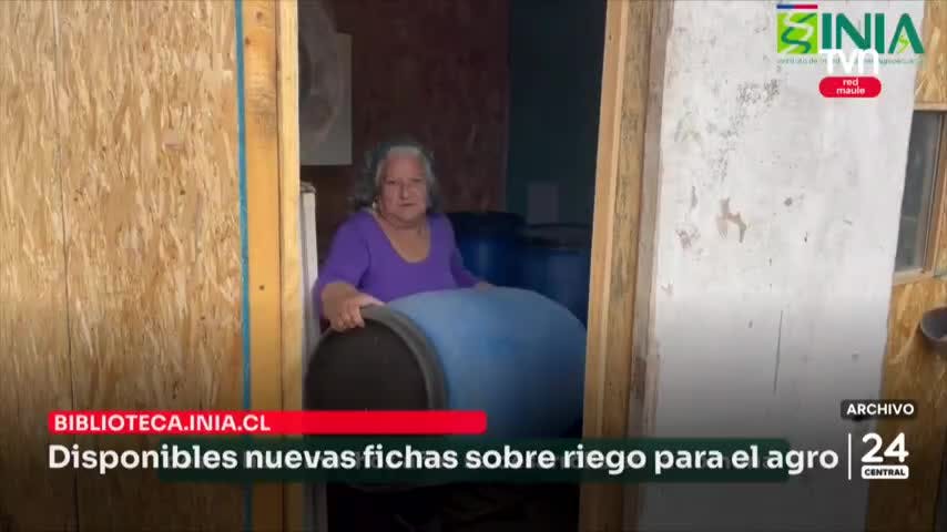 Disponibles fichas INIA sobre riego para el agro