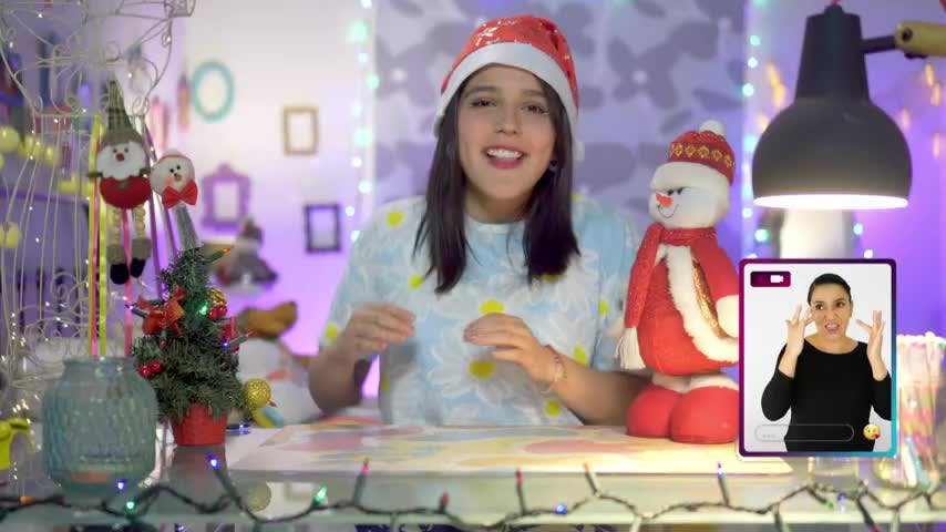 Especial Celeste de Navidad | Celeste en lengua de señas- T180  