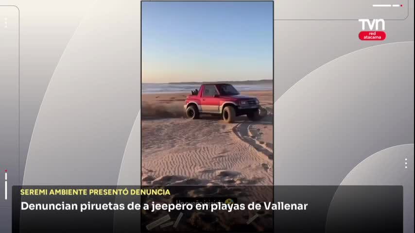 VEHÍCULOS EN PLAYAS