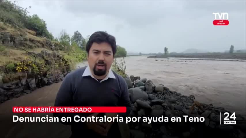 Denuncian en Contraloría por ayuda en  Teno
