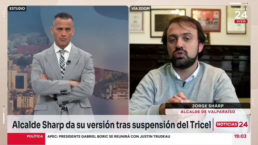 Alcalde Sharp tras suspensión: “He sido víctima de una estrategia política”