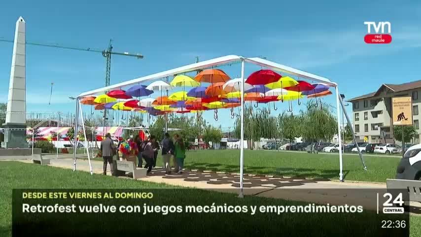 Retrofest vuelve con juegos mecánicos y emprendimientos