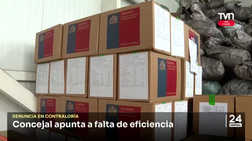 Concejal denuncia ineficiencia en la entrega de insumos de emergencia