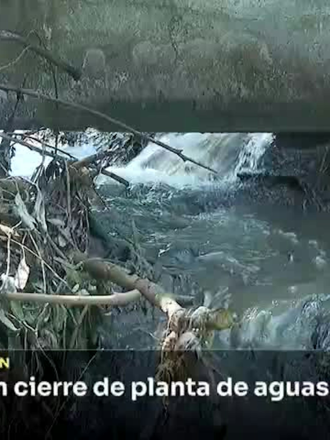 Vecinos exigen cierre de planta de aguas servidas