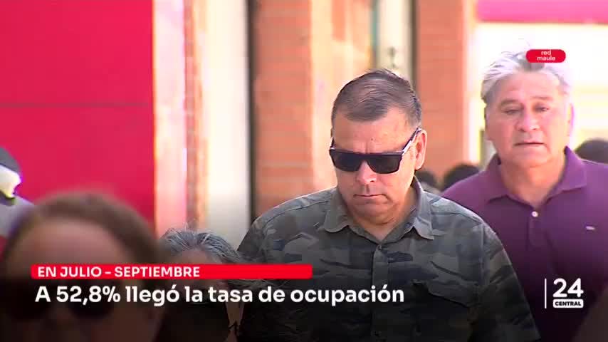 A 52,8 % llegó la tasa de ocupación