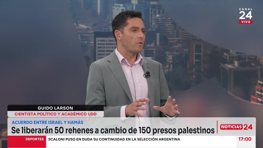 Cientista y acuerdo entre Israel y Hamás: Los 4 días de tregua generarán un alivio humanitario