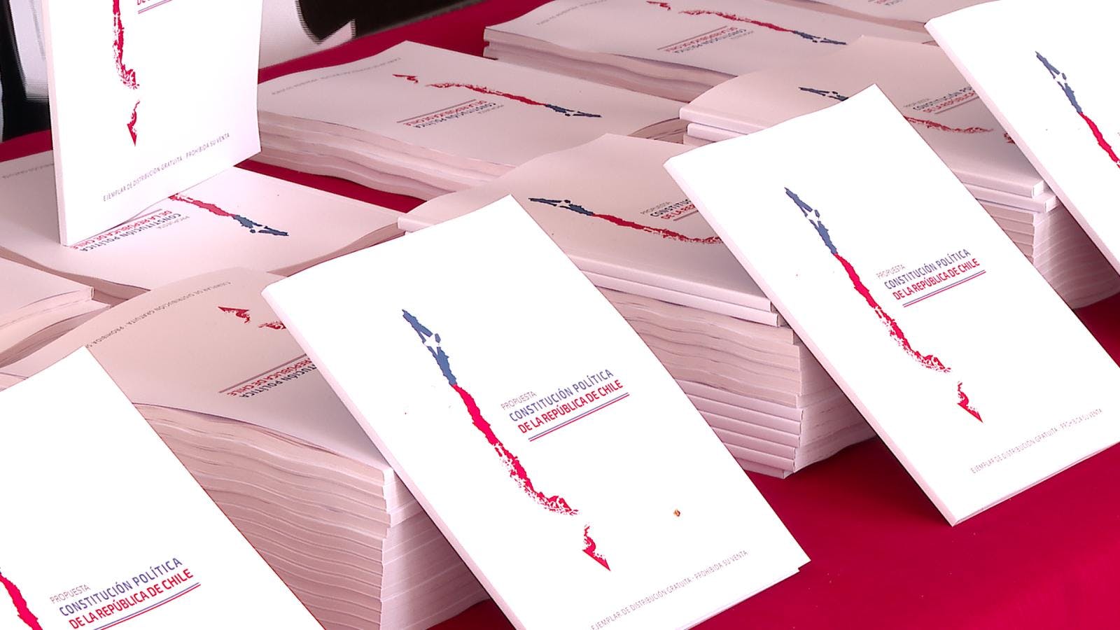 Entrega de textos de propuesta nueva constitución  
