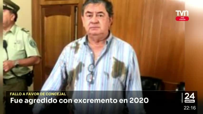 Concejal agredido con excremento en 2020 obtiene fallo a su favor