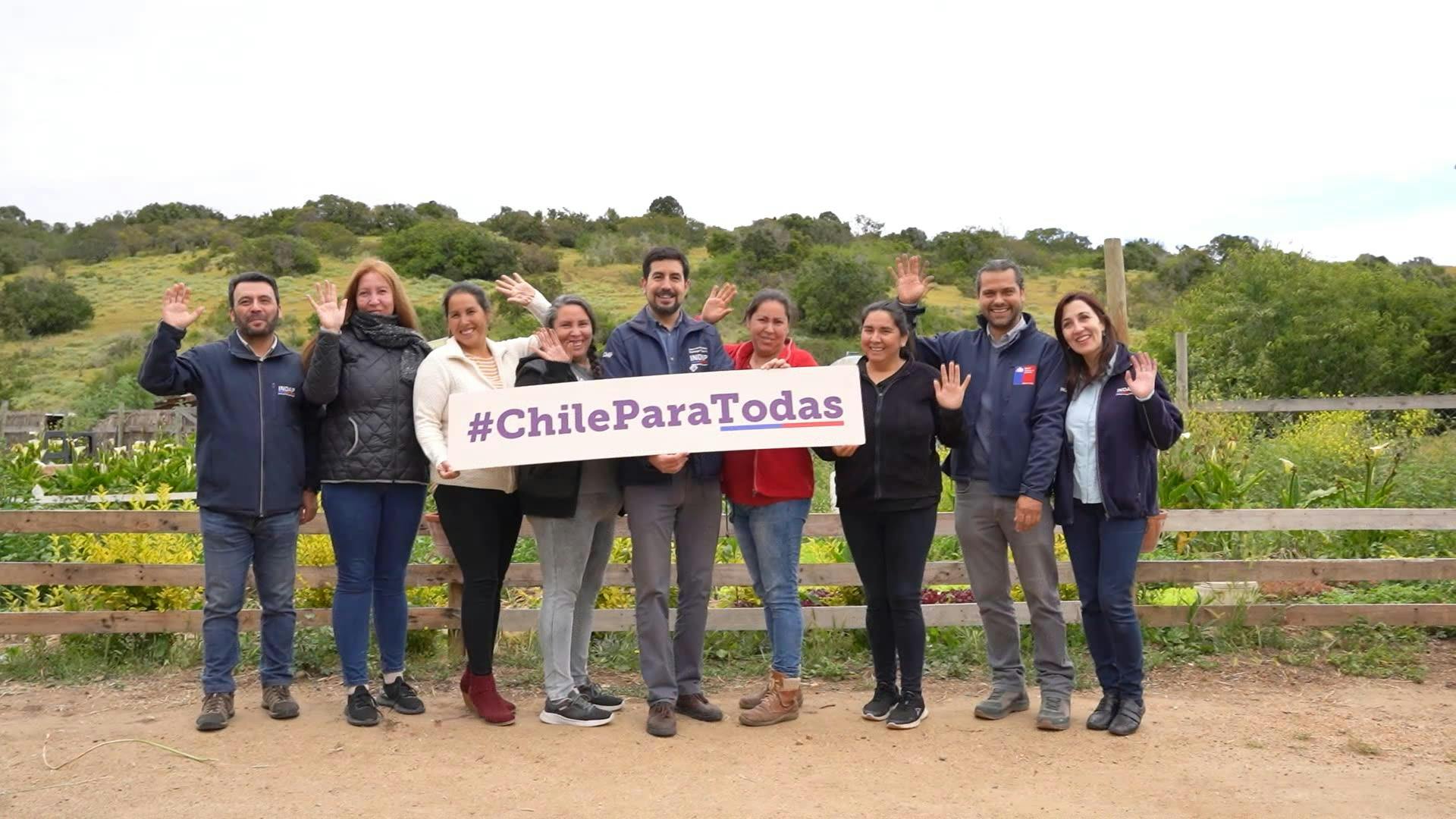 Mujeres rurales reciben importante ayuda de Indap