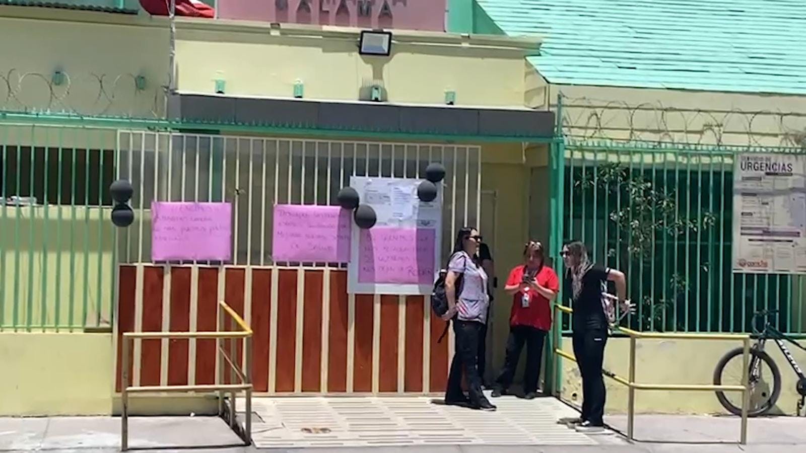 Consultorios y CESFAM de Calama iniciaron paro indefinido
