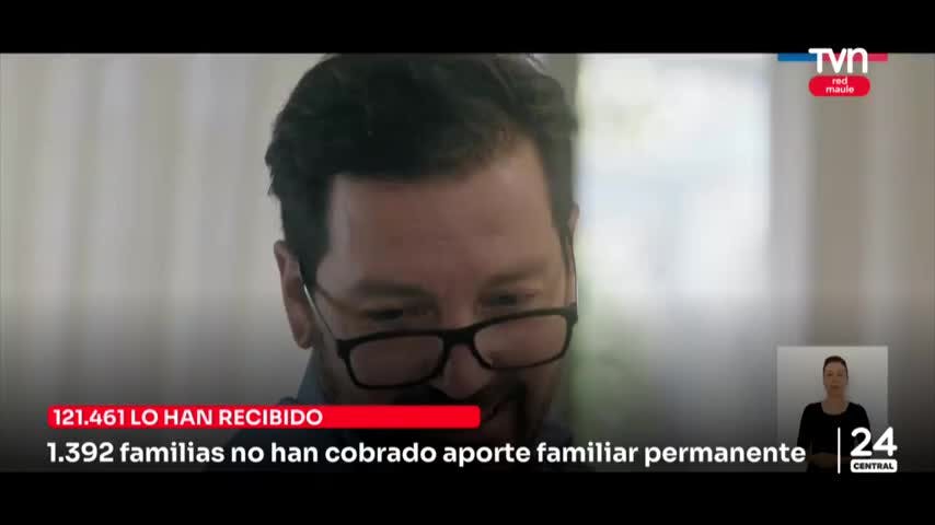 1.392 familias no han cobrado aporte familiar permanente