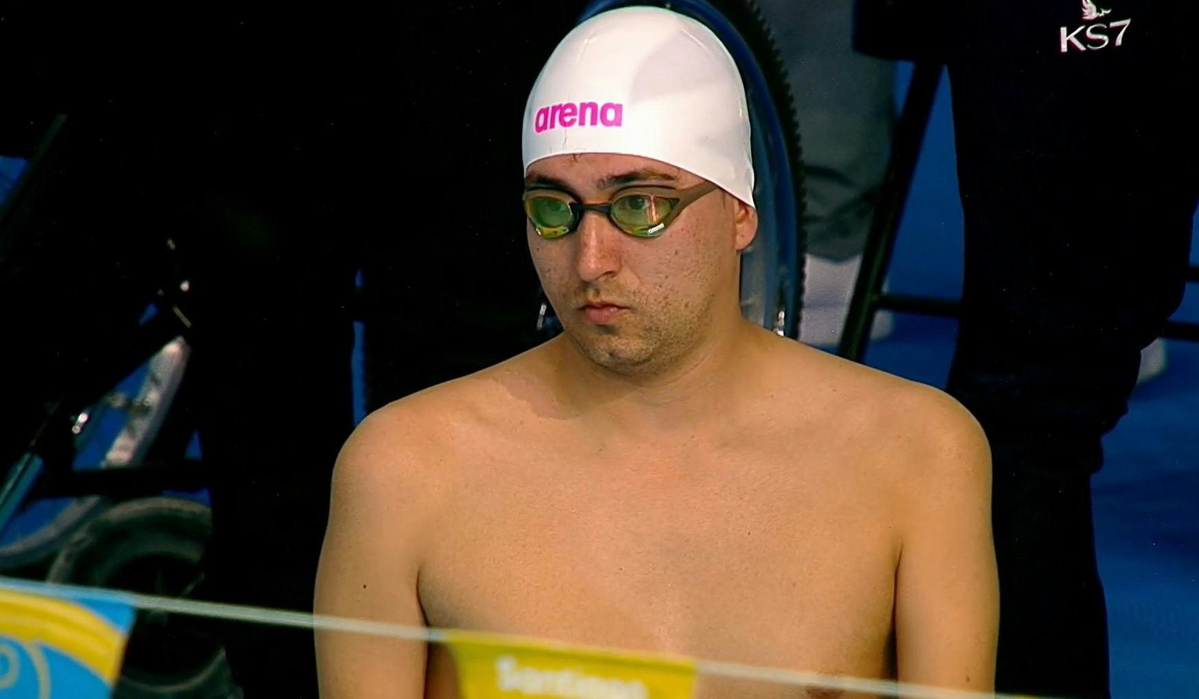 ¡Nueva medalla para el Team Para Chile! Patricio Larenas logra el bronce en la para natación
