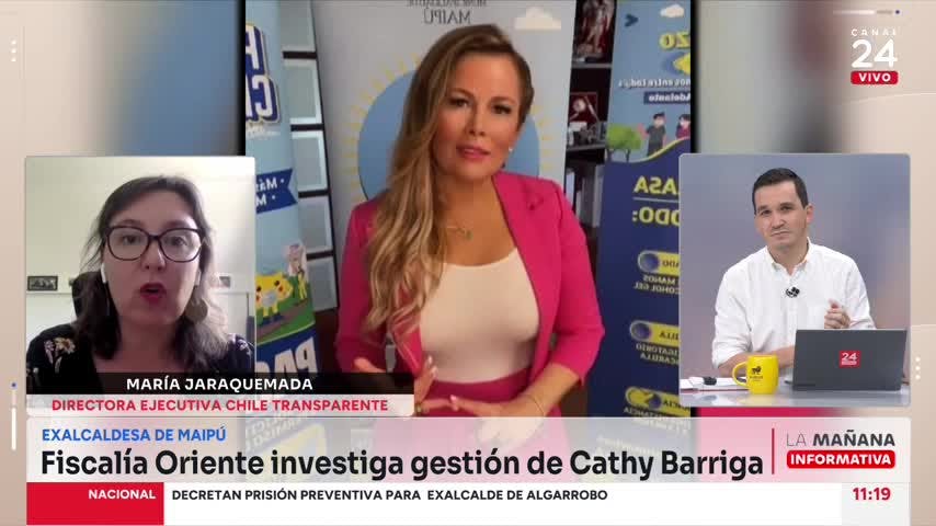 Investigación a Cathy Barriga: Límite a reelección ha permitido destapar estas situaciones
