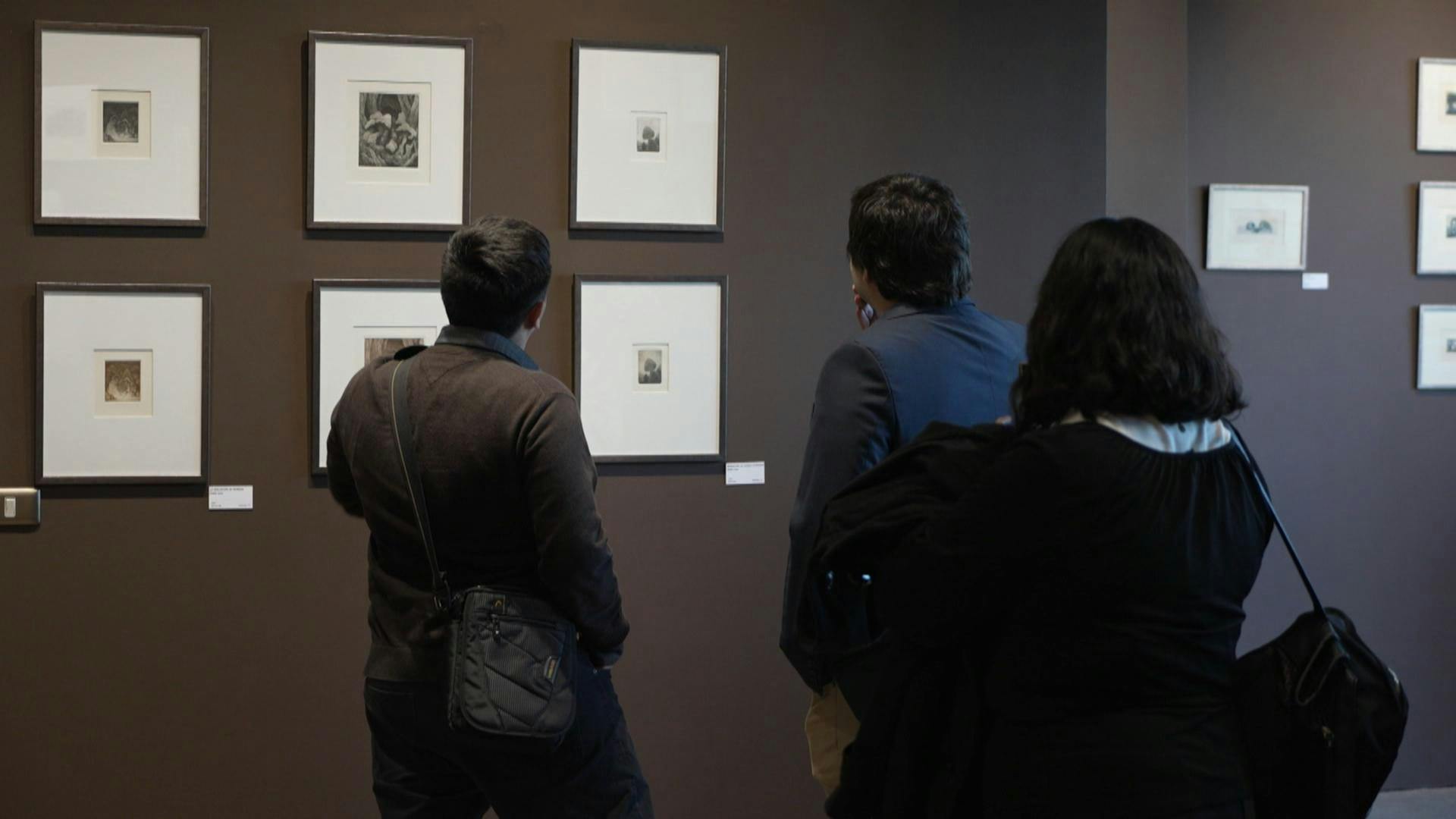 Muestra de grabados se está exponiendo en Galería Tarquinia