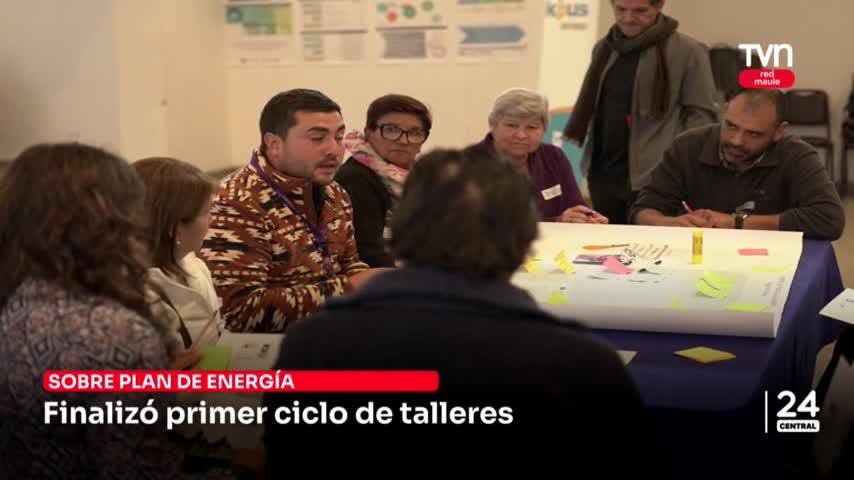 Finaliza primer ciclo de talleres sobre plan de energía