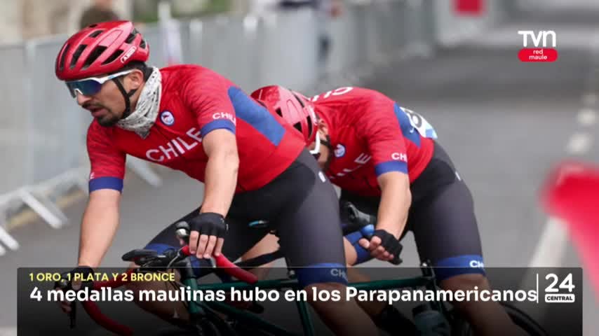 Maulinos aportaron con 4 medallas en Juegos Parapanamericanos