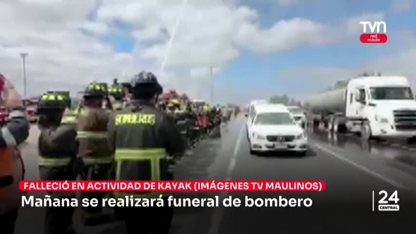 Mañana se realizará funeral de bombero