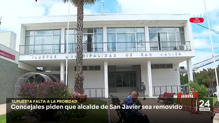 Concejales piden que alcalde de San Javier sea removido