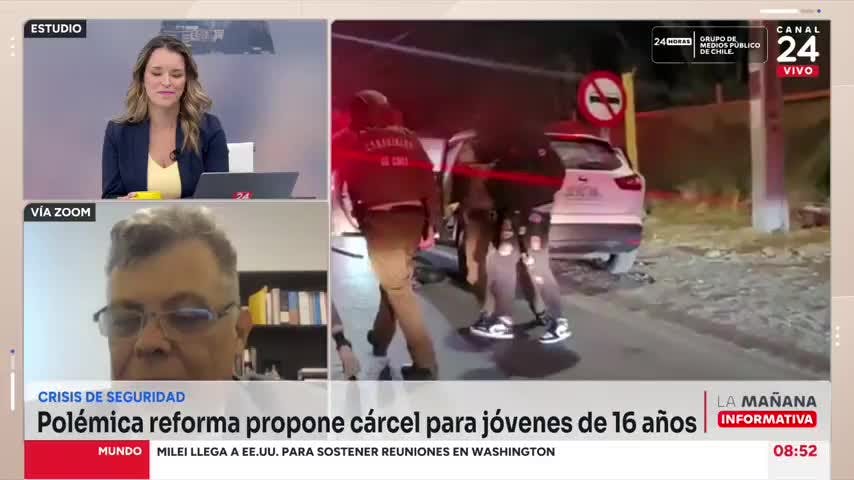 Cárcel para jóvenes de 16 años: La solución es sancionar con mayor fuerza a adultos que reclutan