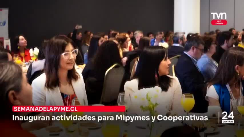 Inauguran actividades para Mipymes y Cooperativas