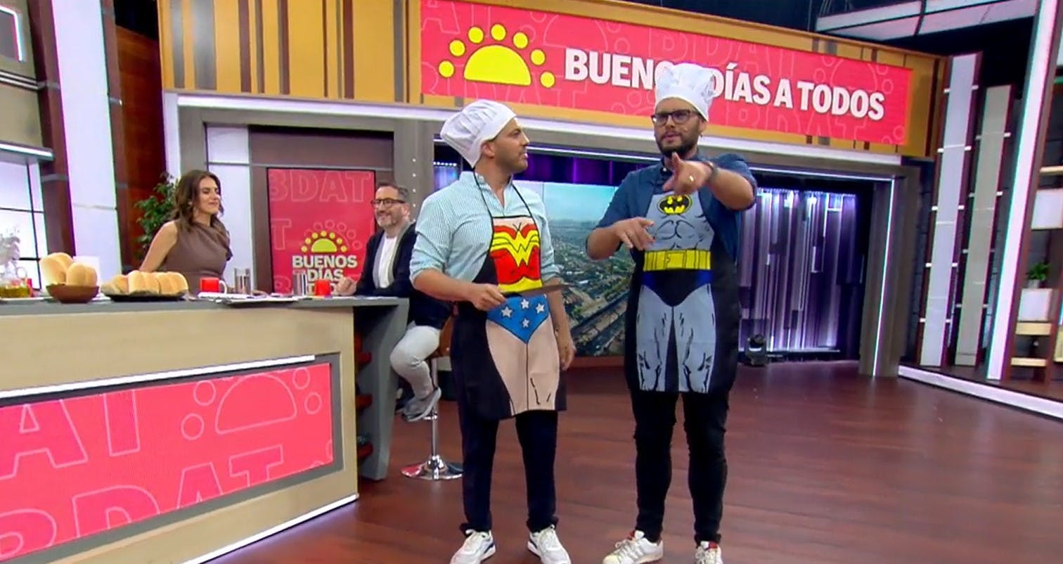 Simón vs Kevin: El desafío culinario en el Buenos Días a Todos
