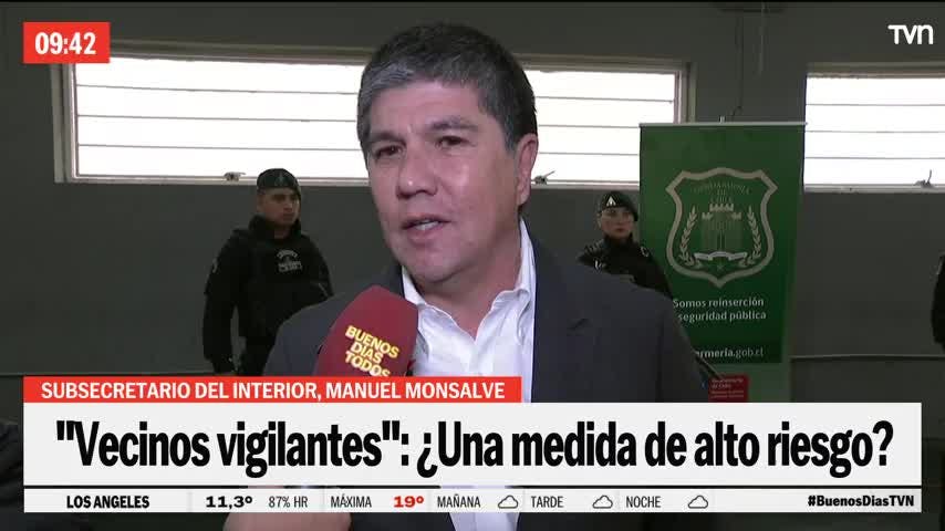 Subsecretario del Interior: Las tareas de seguridad las tienen que realizar personas capacitadas