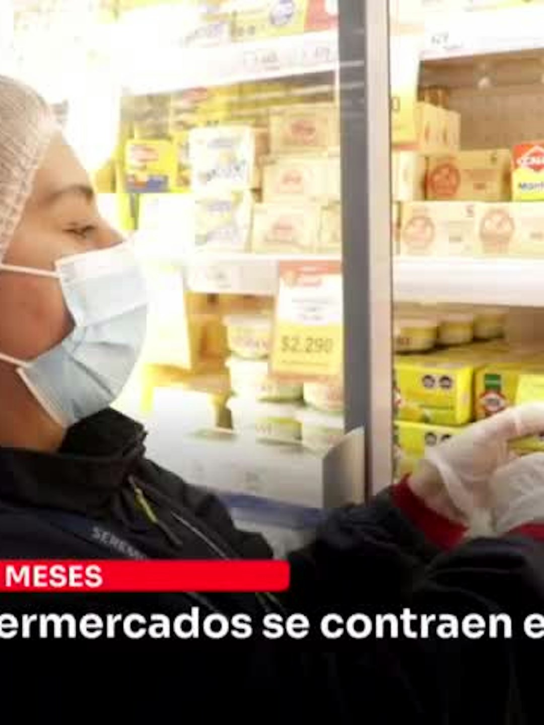 Ventas de supermercados se contraen en octubre