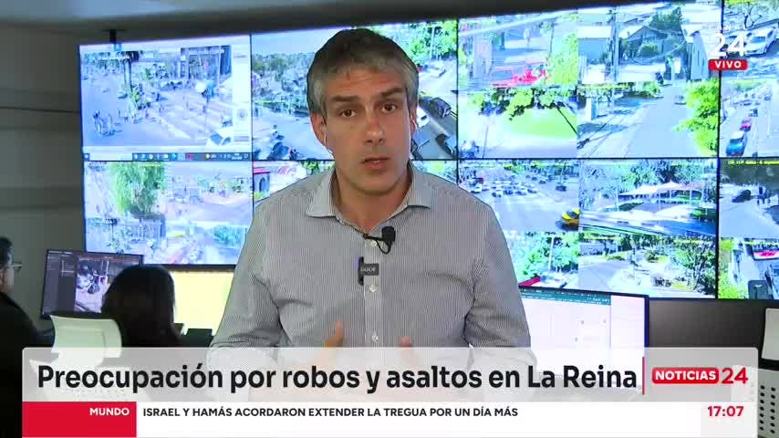 Alcalde Palacios se refiere a la ola de robos y asaltos en La Reina