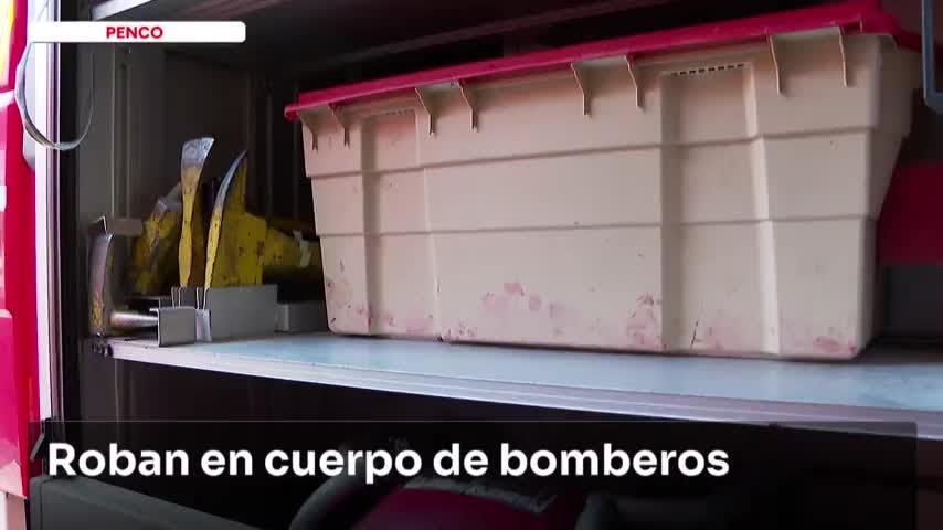 Roban a bomberos en Cosmito