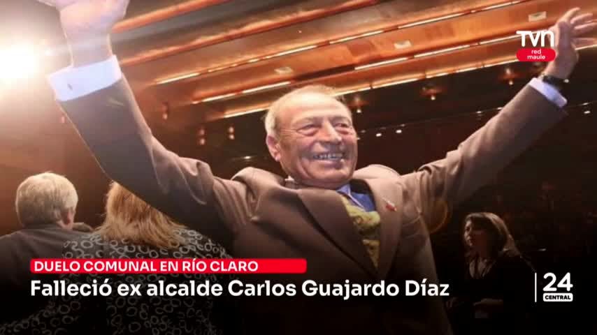 Esta tarde falleció Carlos Guajardo Díaz, ex Alcalde de Rio Claro