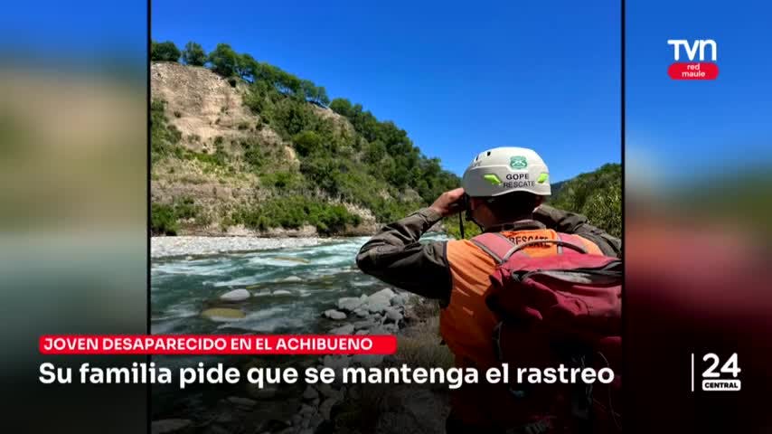 Joven desaparecido en el Achibueno