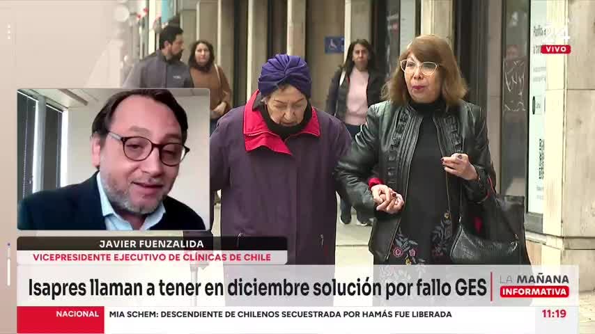 Clínicas de Chile: Deuda de Isapres (...) puede significar que caigamos en insolvencia