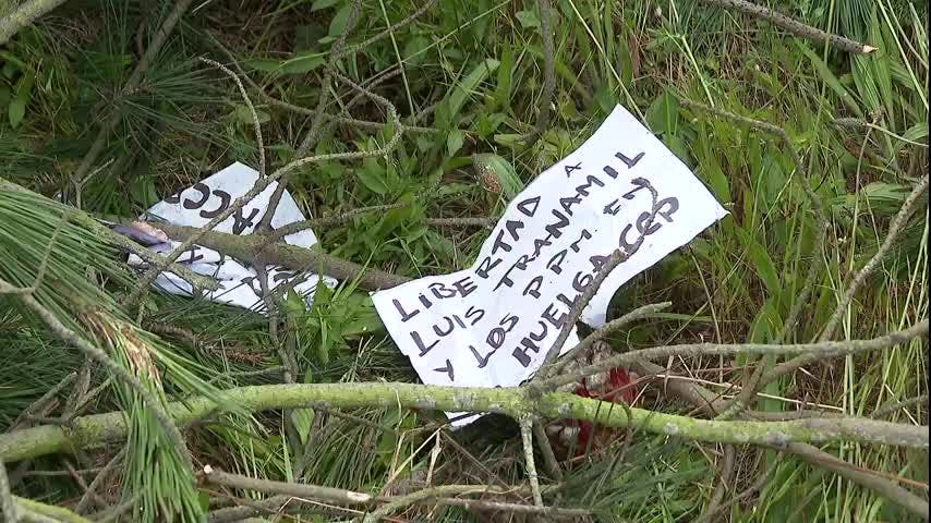 Cortan Ruta del Itata: reivindican a autor de muerte de carabinero en 2020