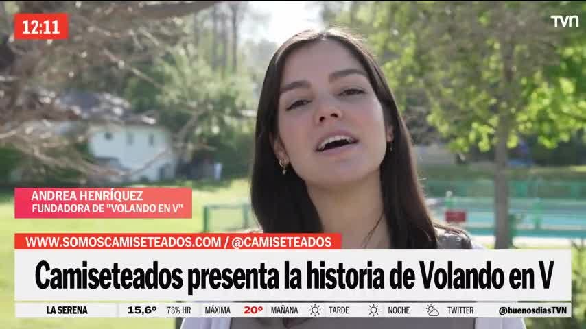 Camiseteados: Conoce a Volando en V