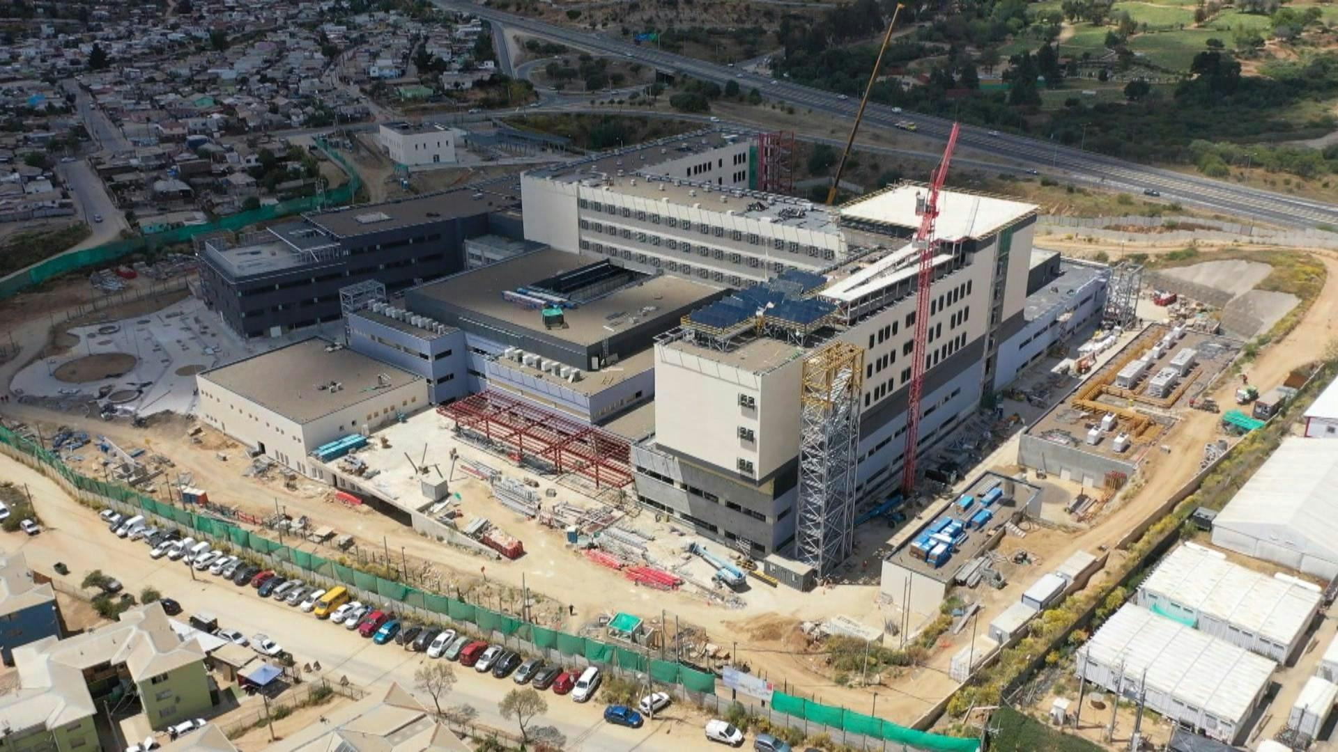 Avanzan obras en Hospital de Marga Marga que fue visitado por la Ministra Secretaría General de Gobierno