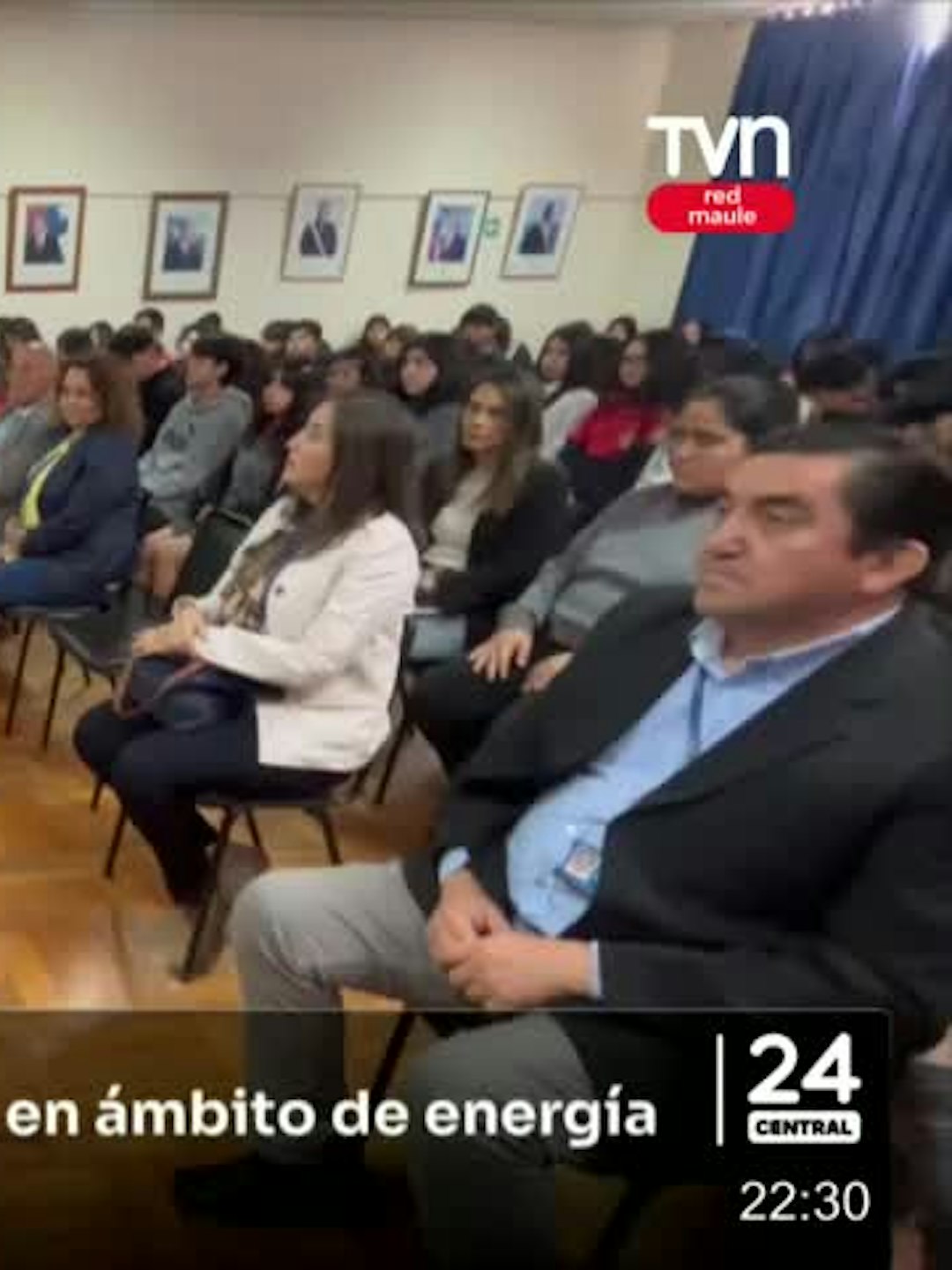 Realizan seminario de energía con jóvenes de enseñanza media
