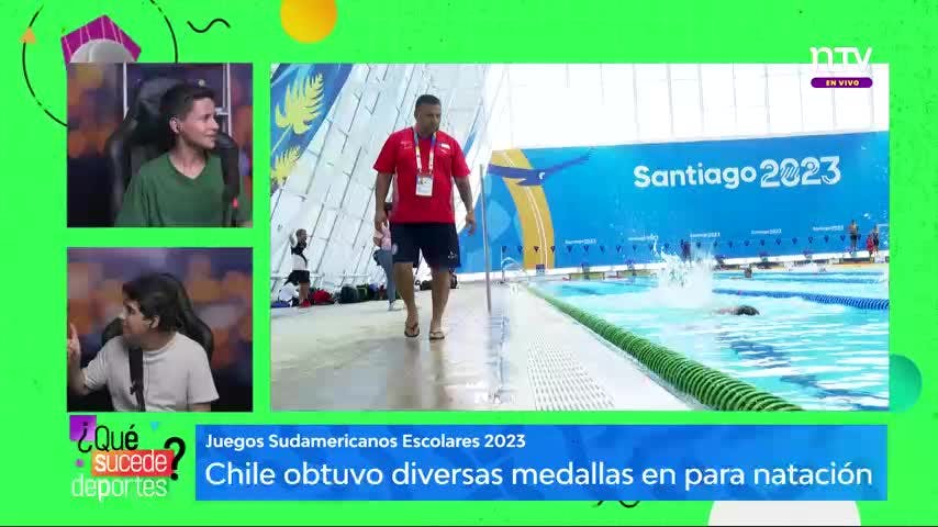 Juegos Escolares Sudamericanos en NTV: Atletismo, natación y saludo del Ministro