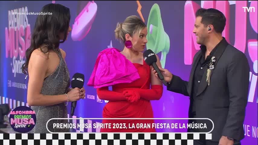 Lady Ganga se luce en la alfombra de los MUSA 2023 