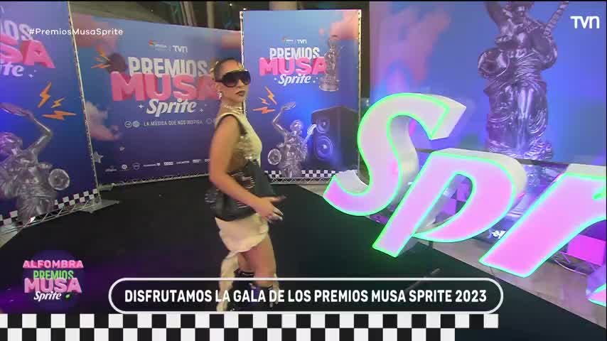 Princesa Alba brilla en la Alfombra MUSA 2023 en la antesala del Festival de Olmué