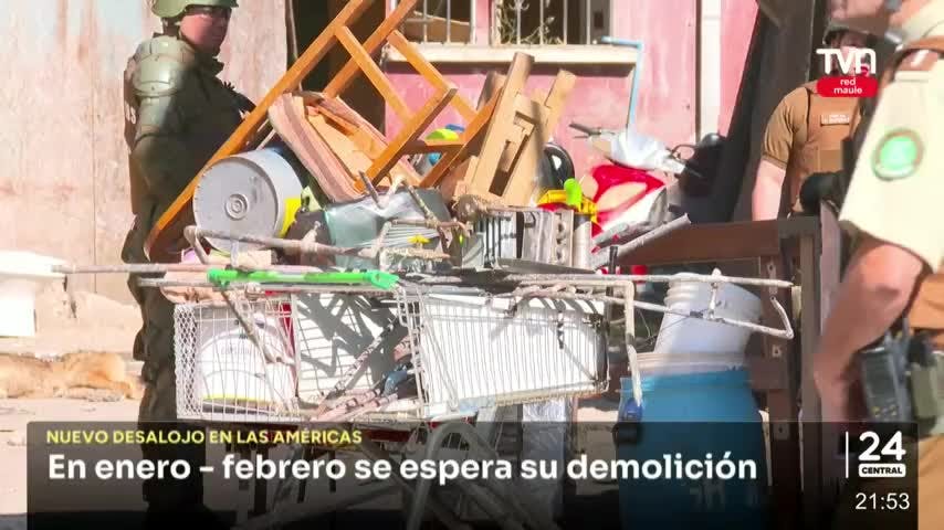Nuevo desalojo en Las Américas de Talca