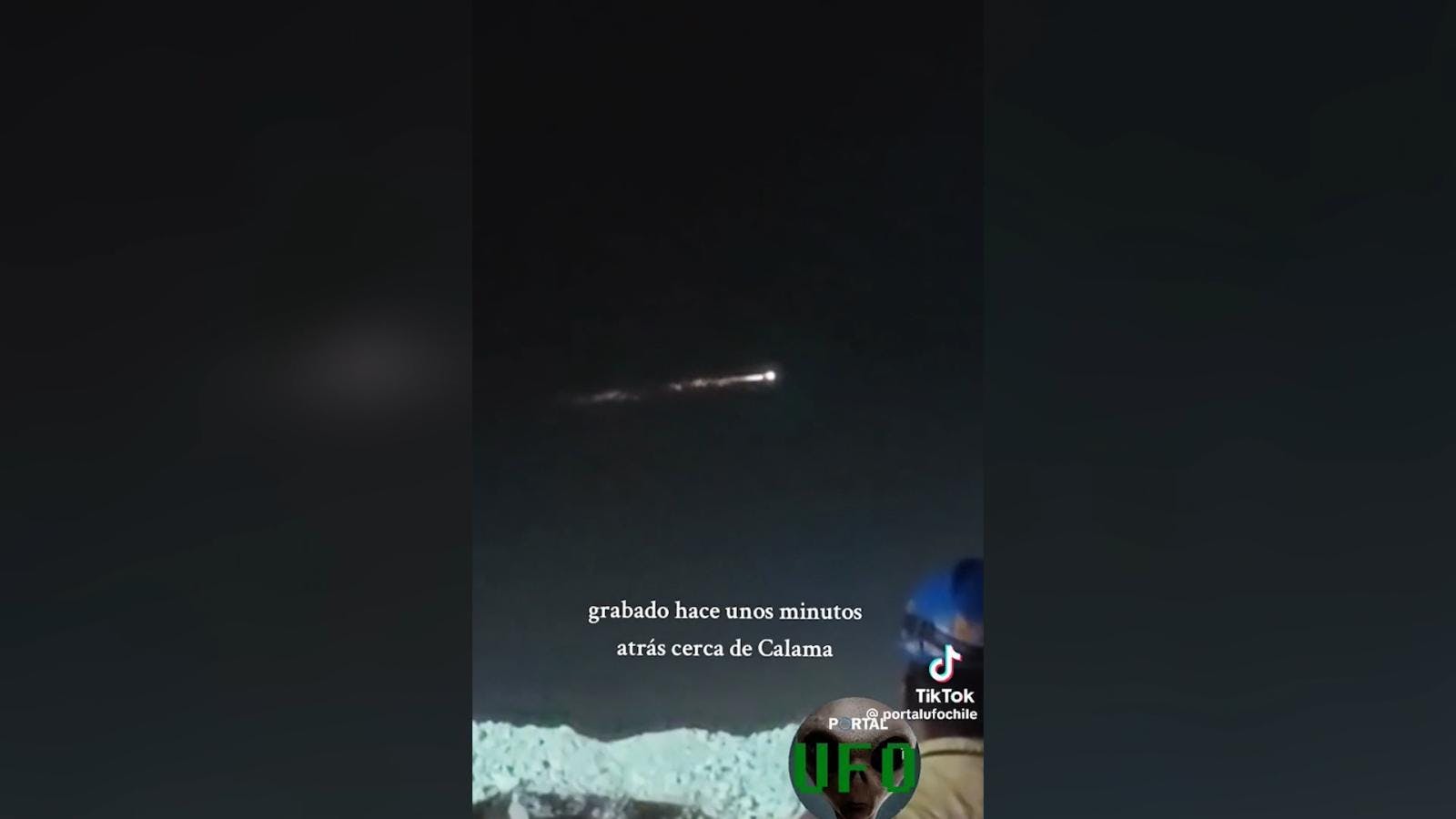 Avistamientos en los cielos del Loa generaron expectación en redes sociales