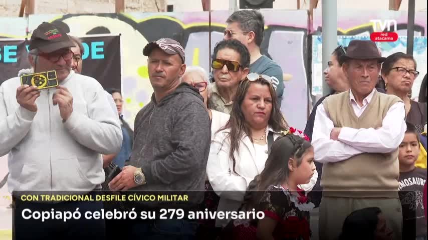 Copiapó celebró su aniversario 279