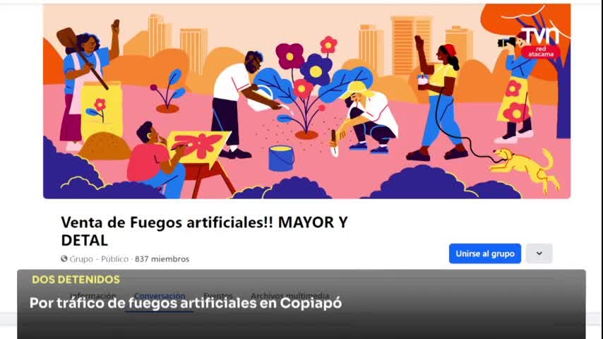 Dos detenidos por tráfico de fuegos artificiales