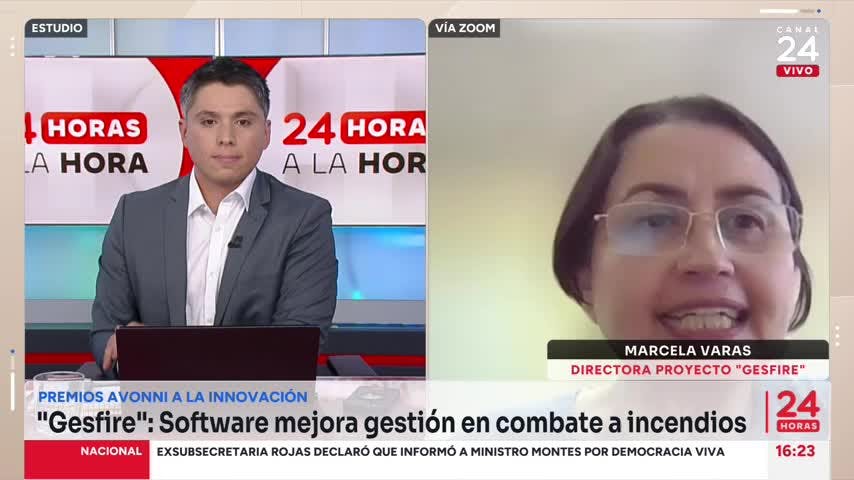 Premios Avonni: Gesfire, software mejora gestión en combate a incendios