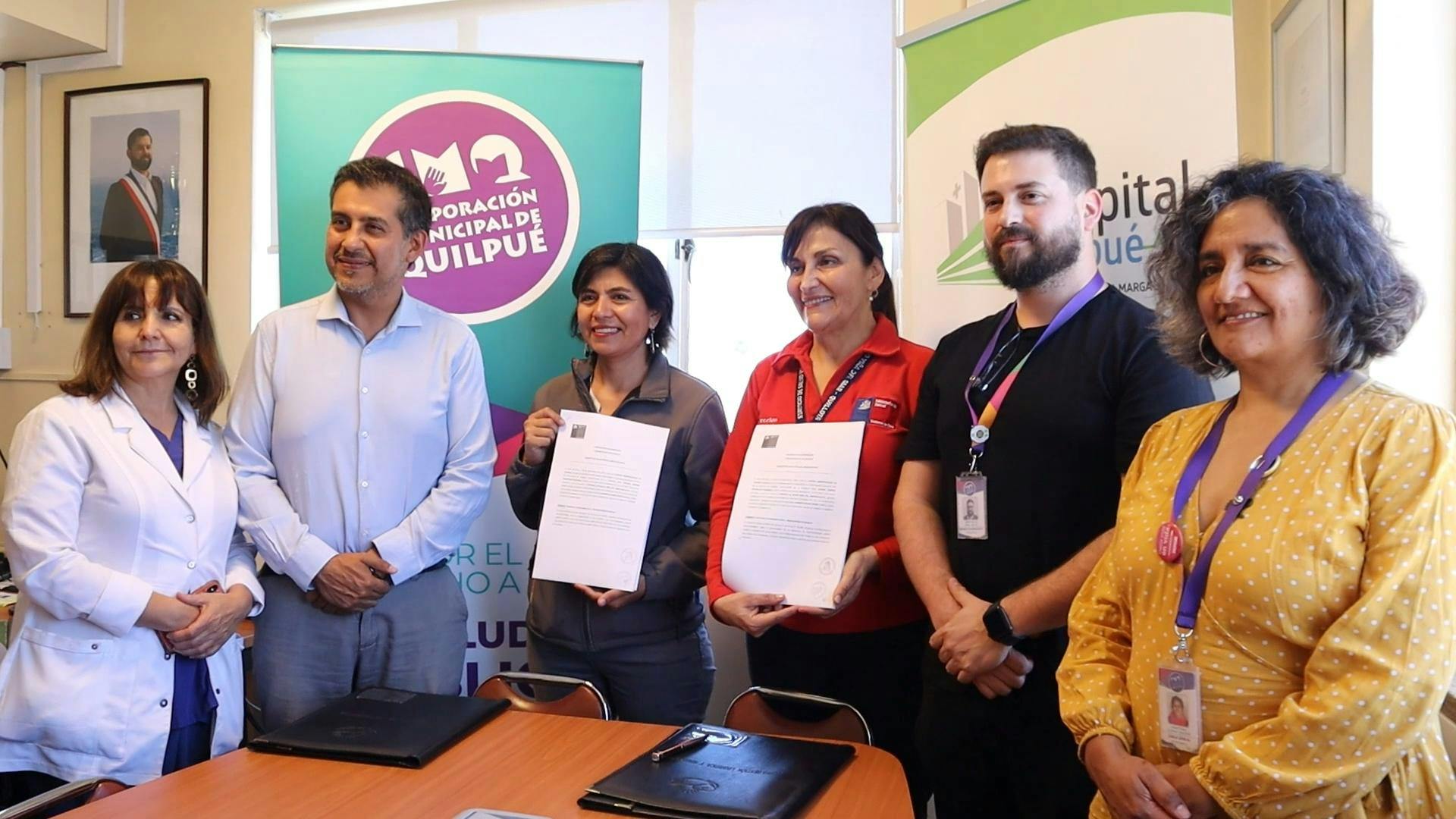 Analizan destino de terrenos y edificaciones a un costado de hospital quilpueíno 