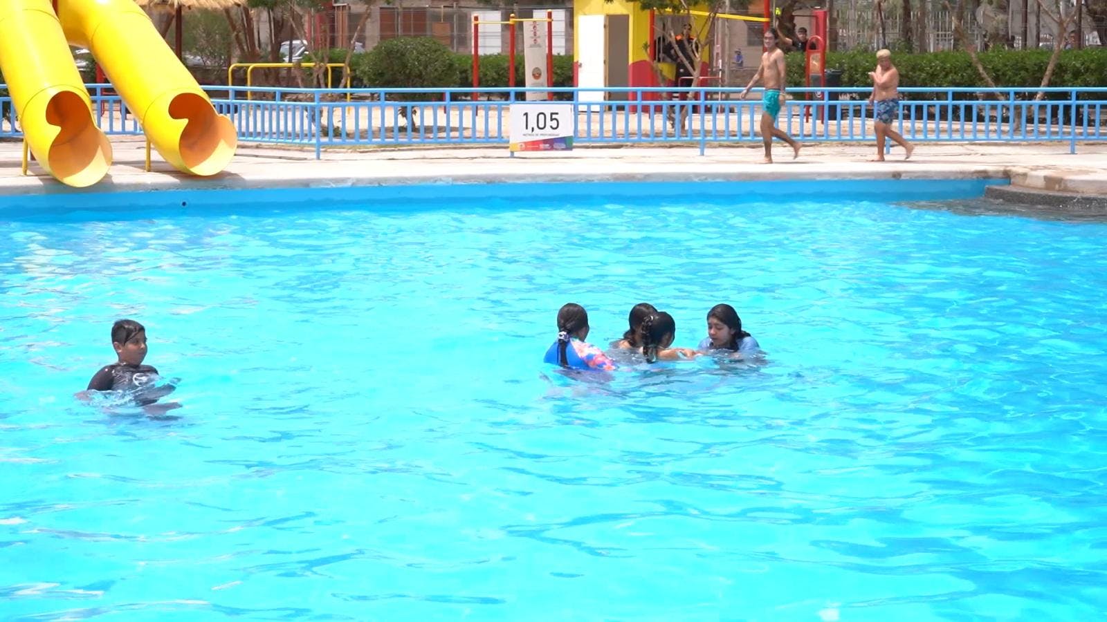 En Calama ya comenzó a funcionar el parque acuático