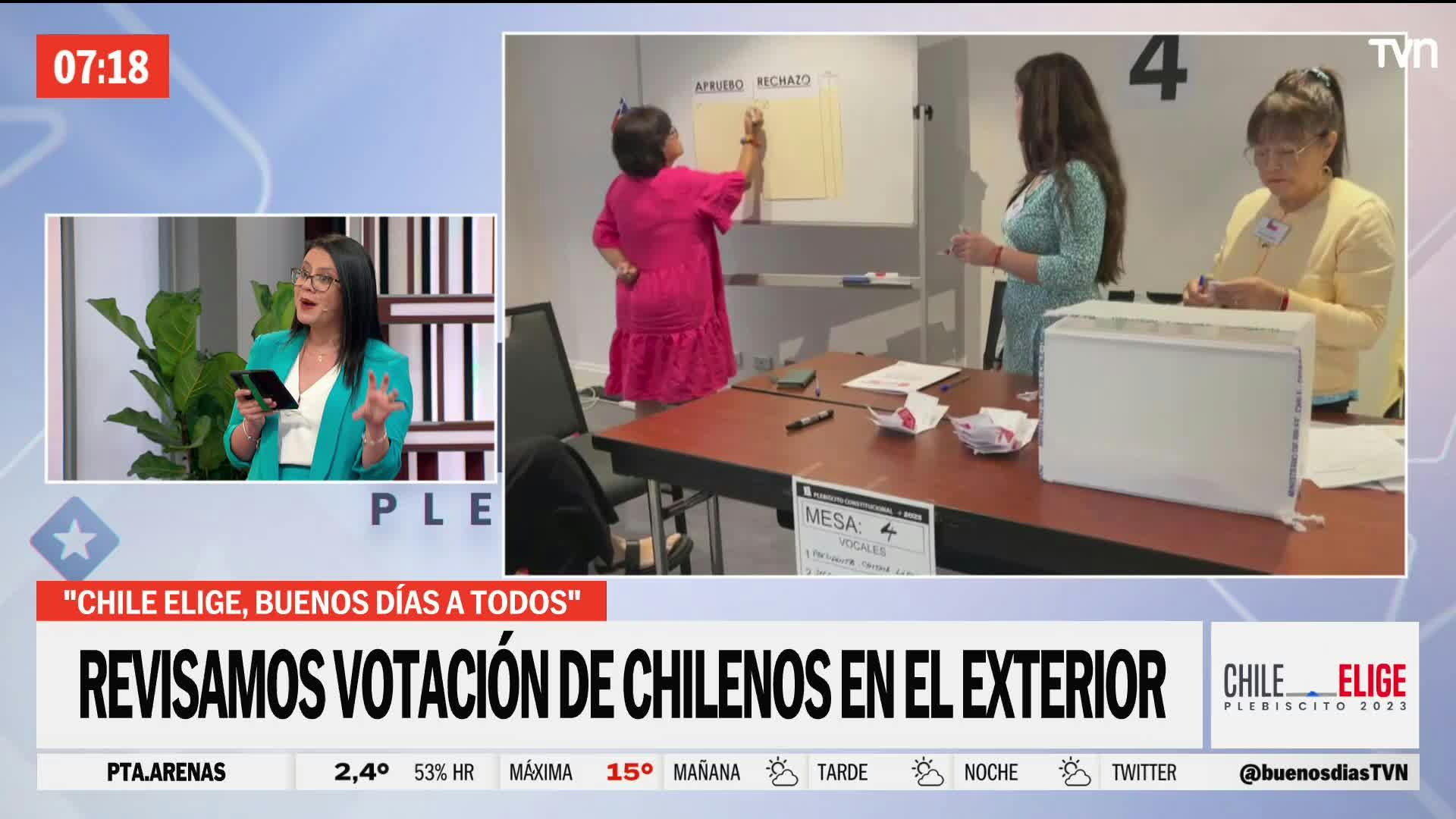 Votación de chilenos en el exterior: Ya hay resultados preliminares