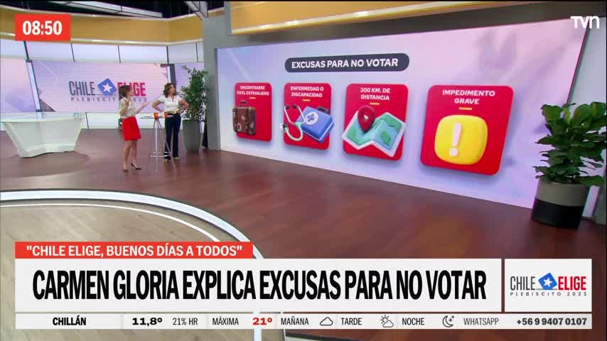 Carmen Gloria Arroyo explica las excusas para no votar